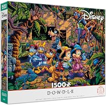 Ceaco - Disney - Dowdle - Mickey and Friends Exploring The Jungle